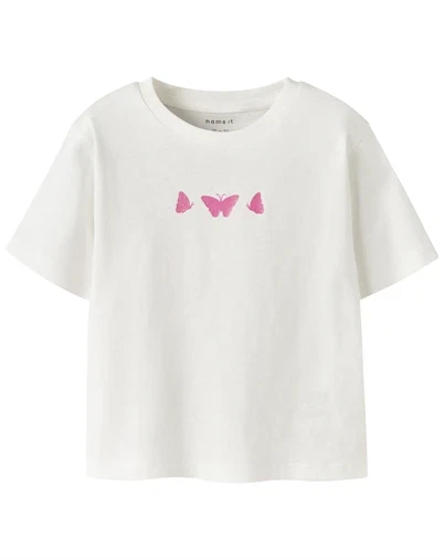 Name It - NMFFutia T-Shirt - Cloud Dancer